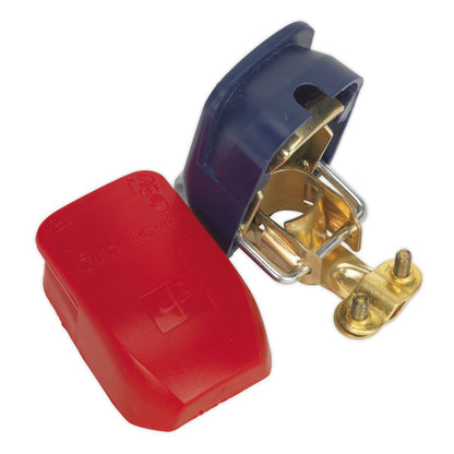 Sealey BTQK12 Quick Release Battery Clamps Positive-Negative Pair