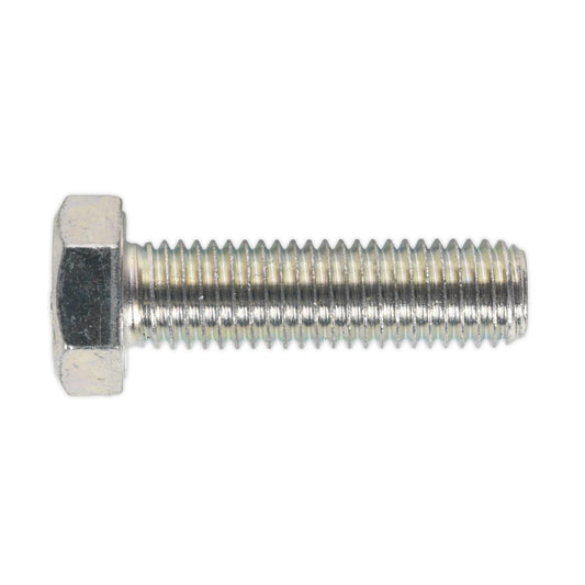 Sealey SS1450 HT Setscrew M14 x 50mm 8.8 Zinc Pack of 10