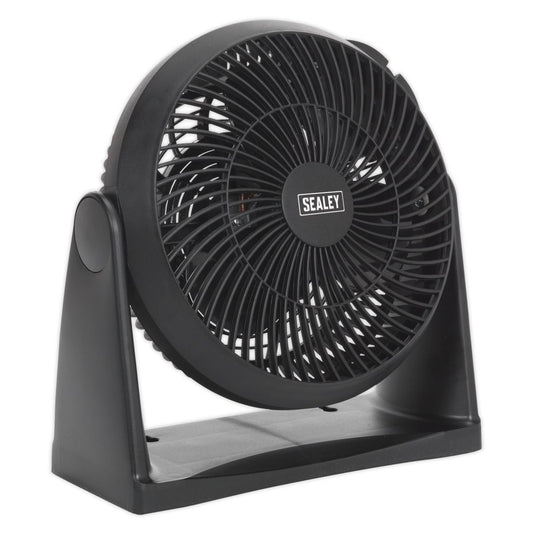 Sealey SFF08 Desk/Floor Fan 3-Speed 8" 230V