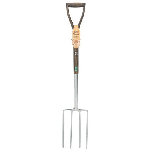 Draper 83728 Garden Fork with Ash Handle