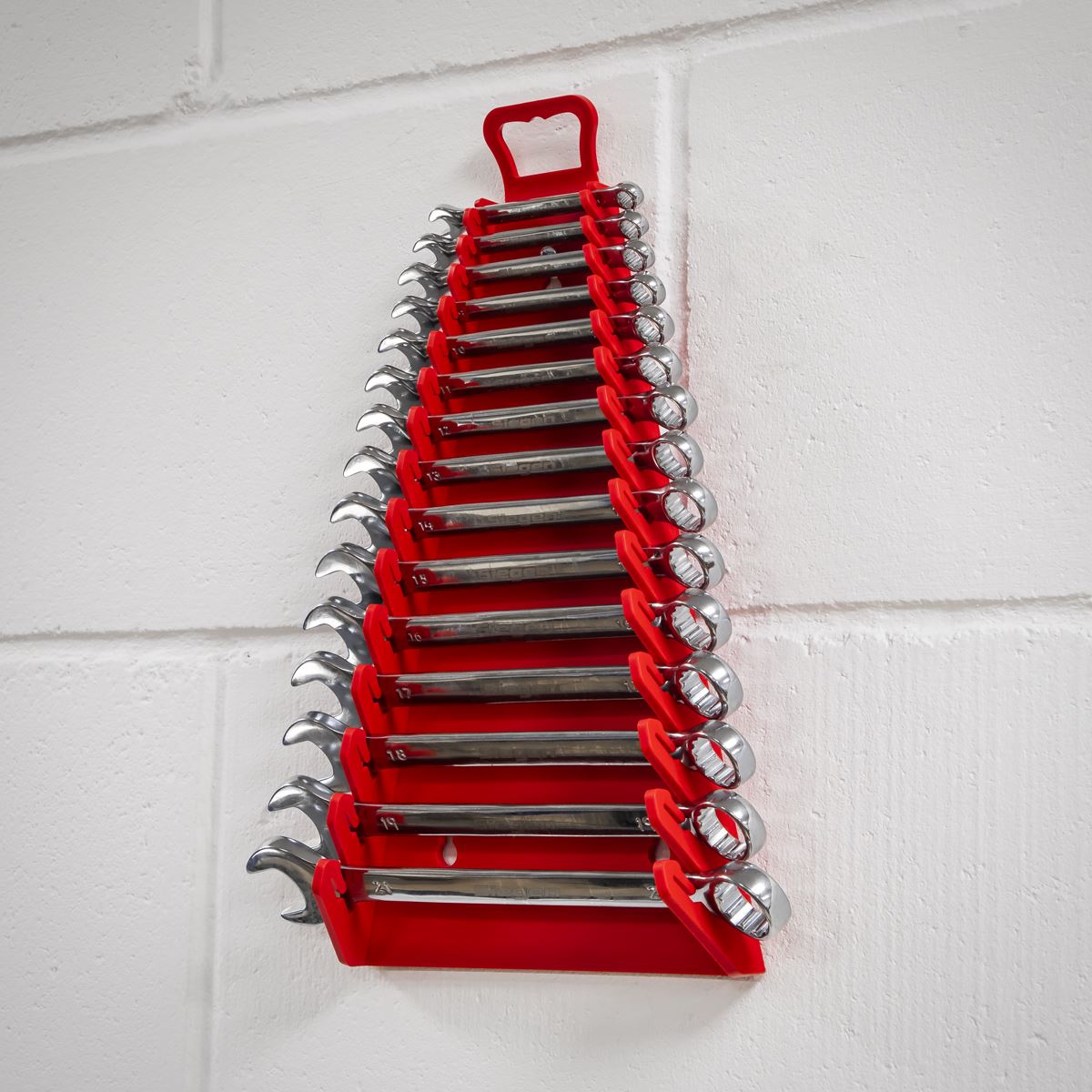 Sealey WR09 Reverse Spanner Rack Capacity 15 Spanners