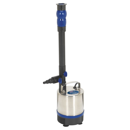 Sealey WPP3600S Submersible Pond Pump Stainless Steel 3600L/hr 230V