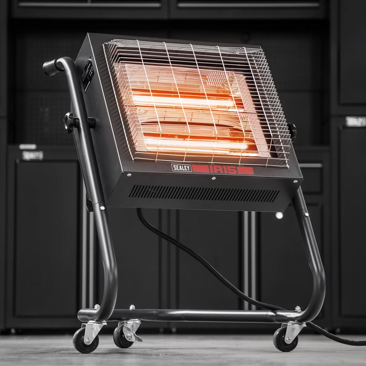 Sealey IR15 Infrared Halogen Heater 1.4/2.8kW 230V