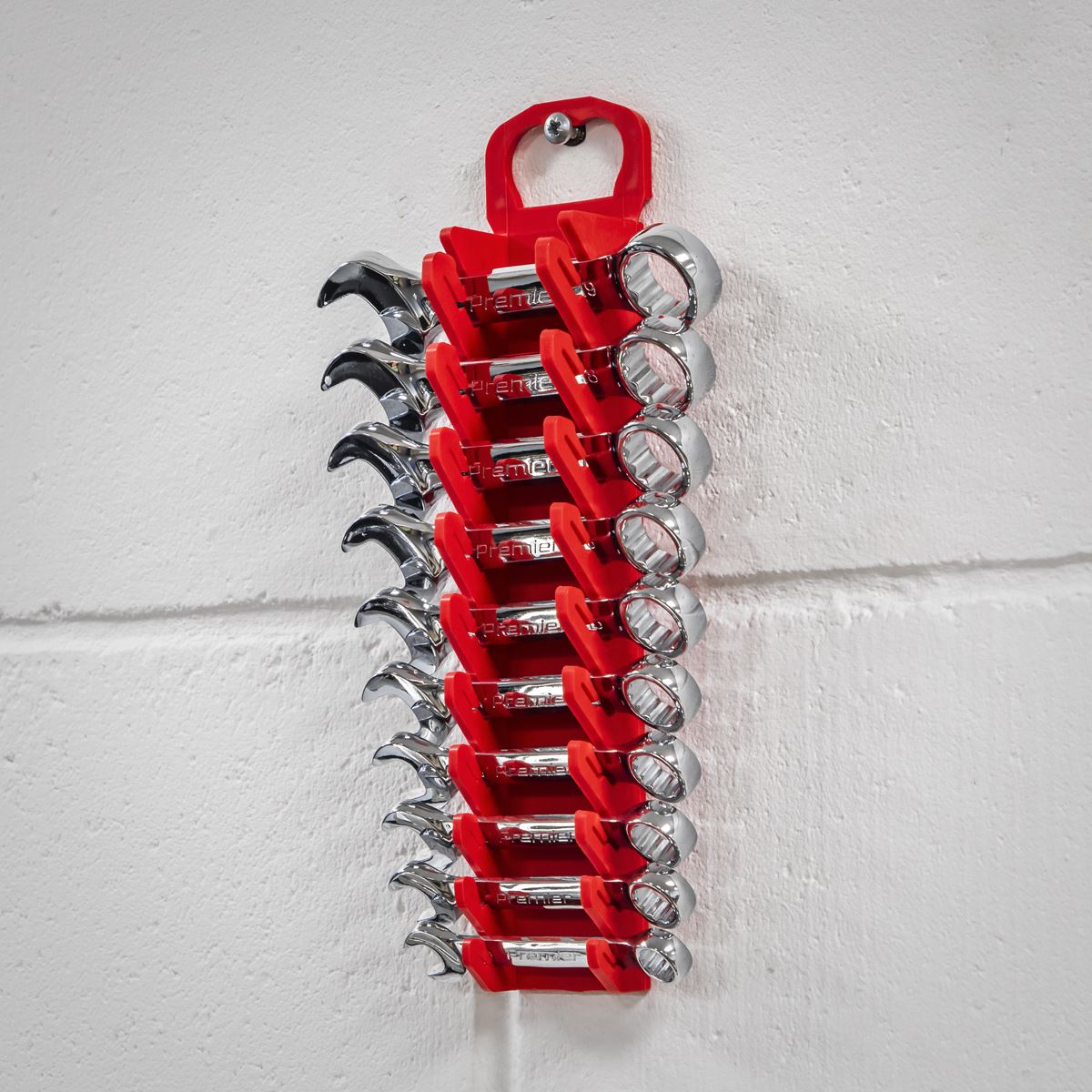 Sealey WR10 Spanner Rack Capacity 10 Stubby Spanners