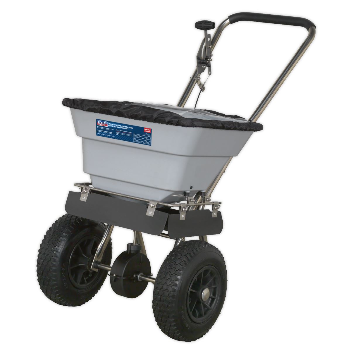 Sealey SSB37W Stainless Steel Broadcast Salt Spreader 37kg Walk Behind