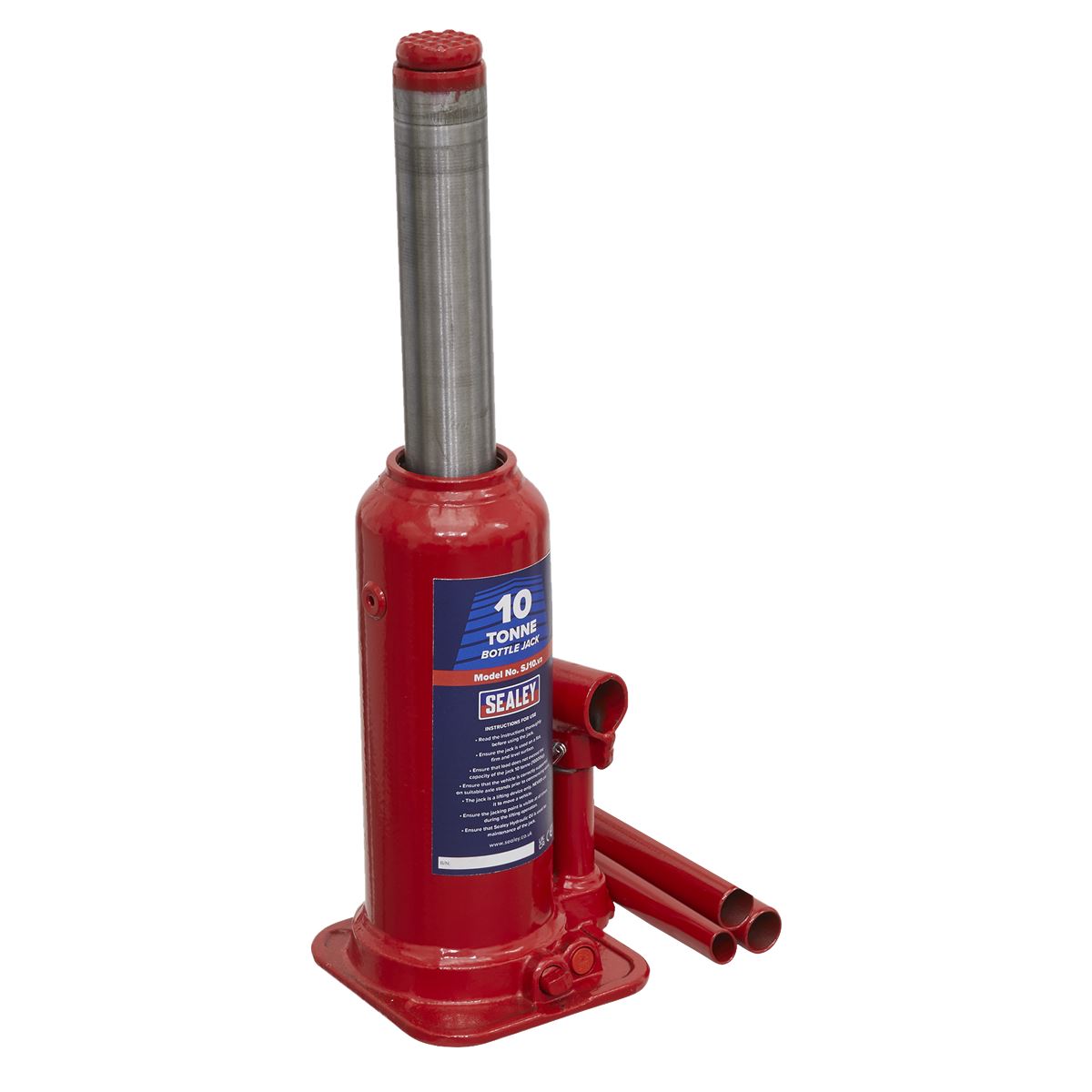 Sealey SJ10 Bottle Jack 10 Tonne-McCormickTools