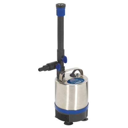 Sealey WPP1750S Submersible Pond Pump Stainless Steel 1750L/hr 230V