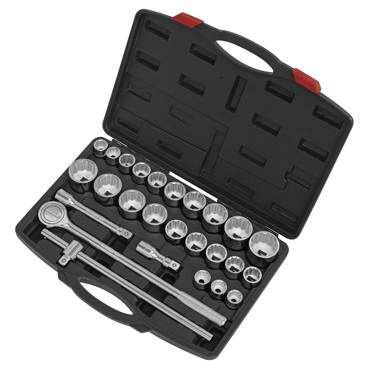 Sealey AK2582 Socket Set 26pc 3/4"Sq Drive 12-point WallDrive®