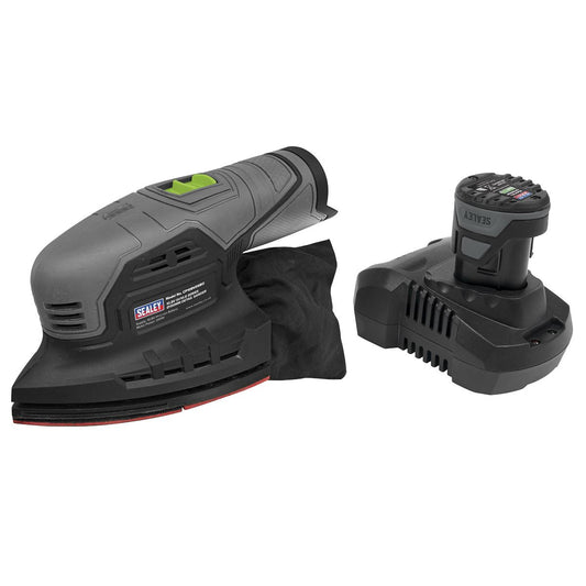 Sealey CP108VDS Cordless 150mm Detail Sander 10.8V 2Ah SV10.8