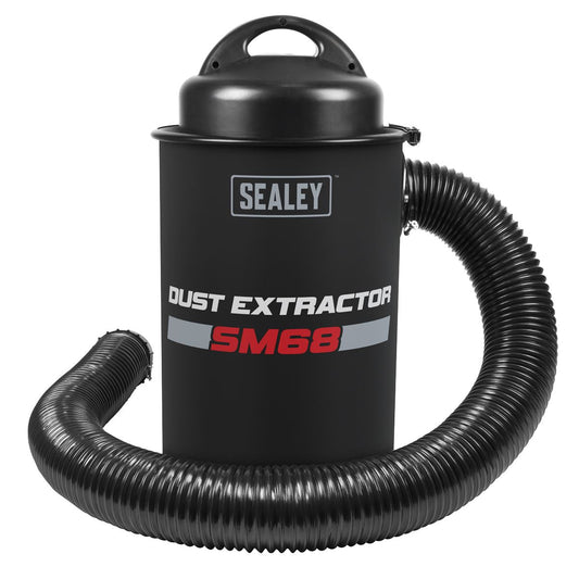 Sealey SM68 Portable Dust Extractor 50L 1200W 230v