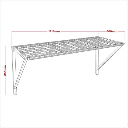 Sealey APWSR01 Heavy-Duty Wall Mounted Storage Rack