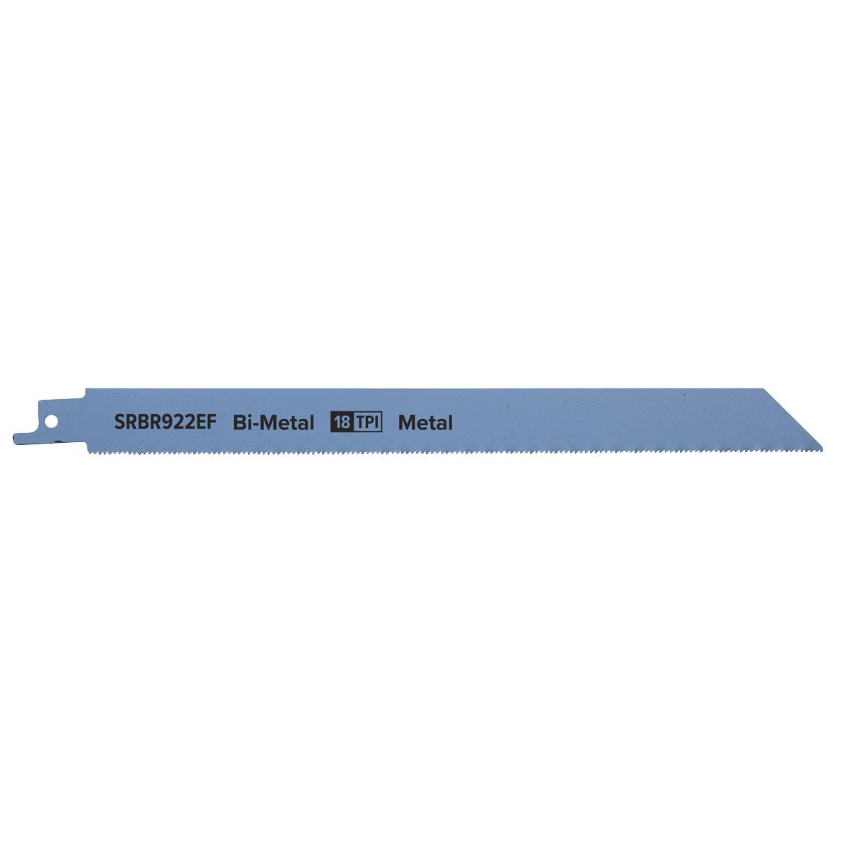 Sealey SRBR922EF Reciprocating Saw Blade Metal 230mm 18tpi - Pack of 5