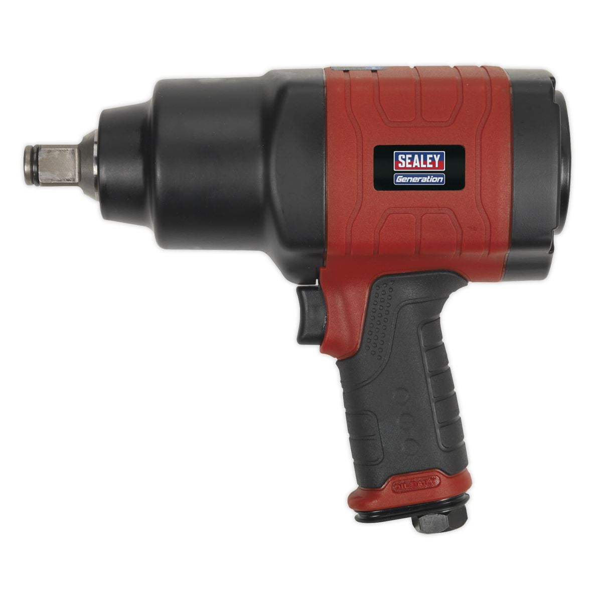 Sealey GSA6004 Composite Air Impact Wrench 3/4"Sq Drive -  Twin Hammer