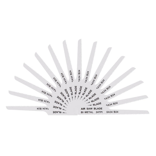 Sealey SA34/B2415 94.5mm Air Saw Blade 24tpi  - Pack of 15