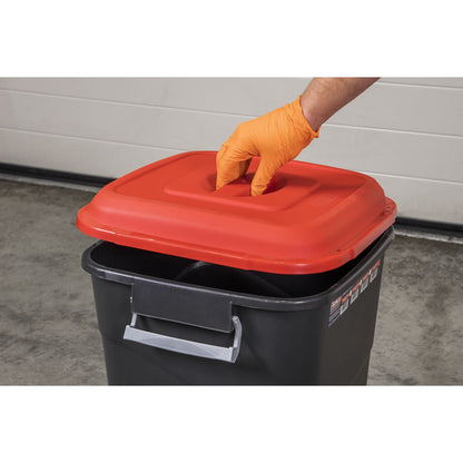 Sealey BM75R Refuse/Storage Bin 75L - Red