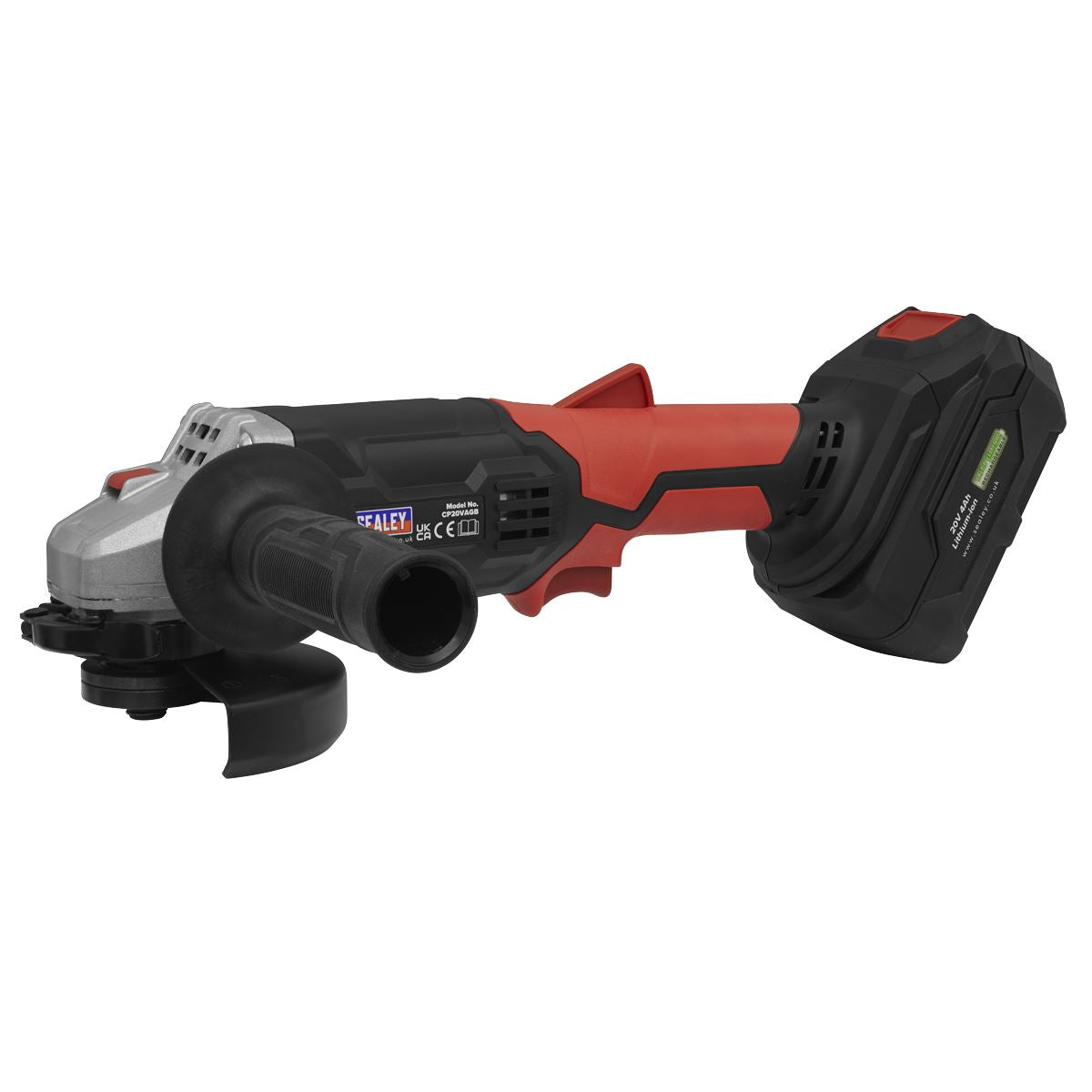 Sealey CP20VAGB Cordless Angle Grinder Ø115mm 20V SV20 Series - Body Only