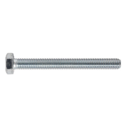 Sealey SS875 HT Setscrew M8 x 75mm 8.8 Zinc Pack of 25