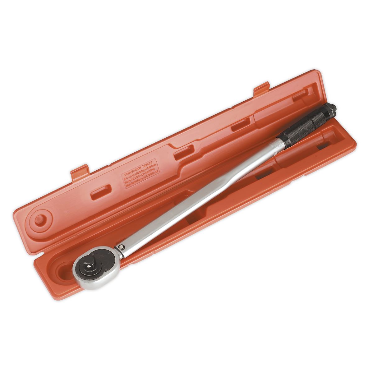 Sealey STW103 Torque Wrench Micrometer Style 3/4"Sq Drive 70 - 420Nm(52 - 310lb.ft) - Calibrated