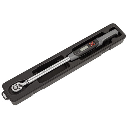 Sealey STW306 Angle Torque Wrench Digital 1/2"Sq Drive 20 - 200Nm(14.7 - 147.5lb.ft)