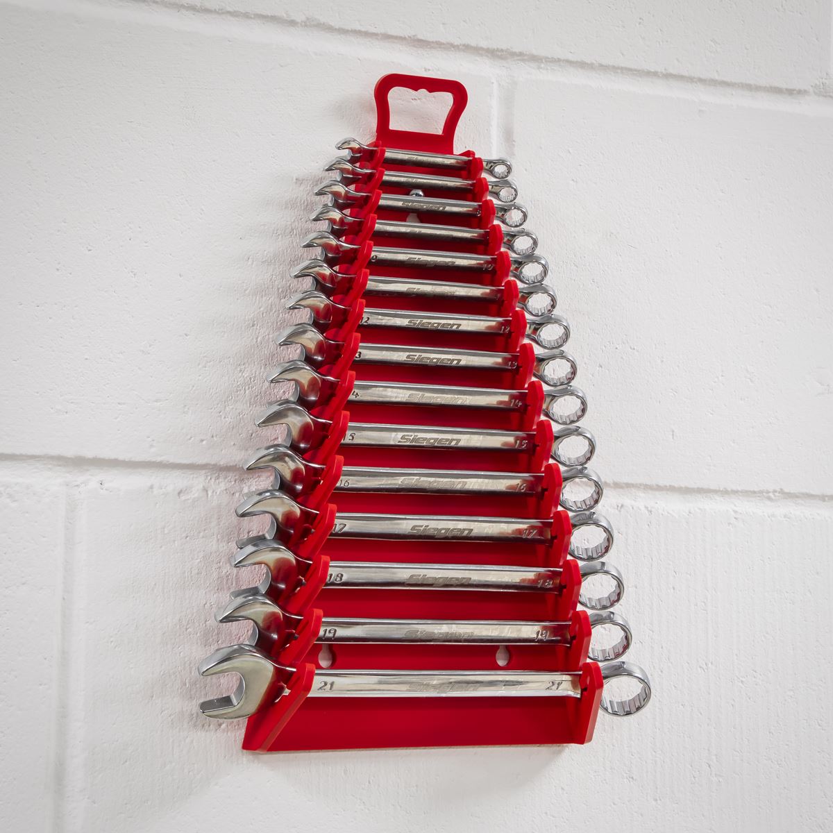 Sealey WR09 Reverse Spanner Rack Capacity 15 Spanners