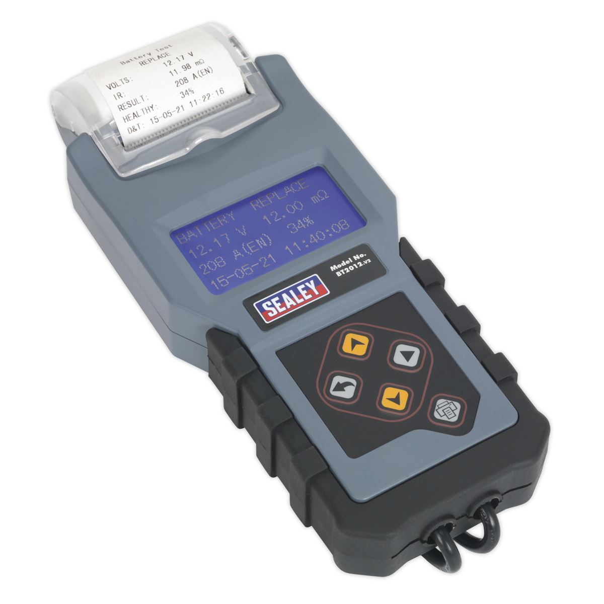 Sealey BT2012 Digital Battery & Alternator Tester with Printer 12V