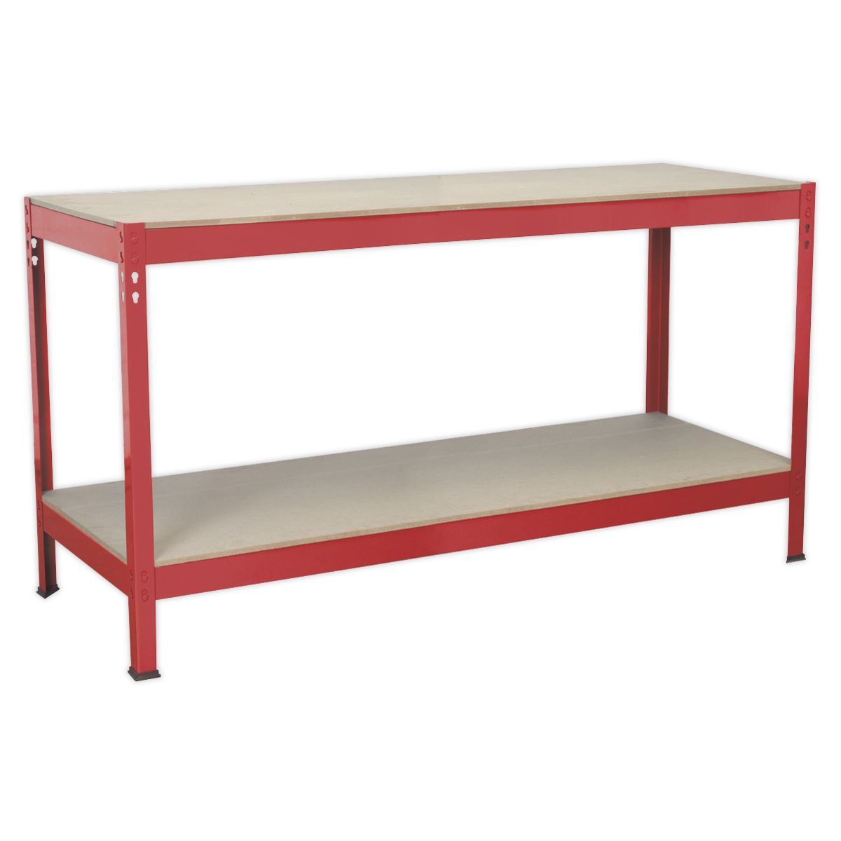 Sealey AP1535 Workbench 1.53m Steel Wooden Top