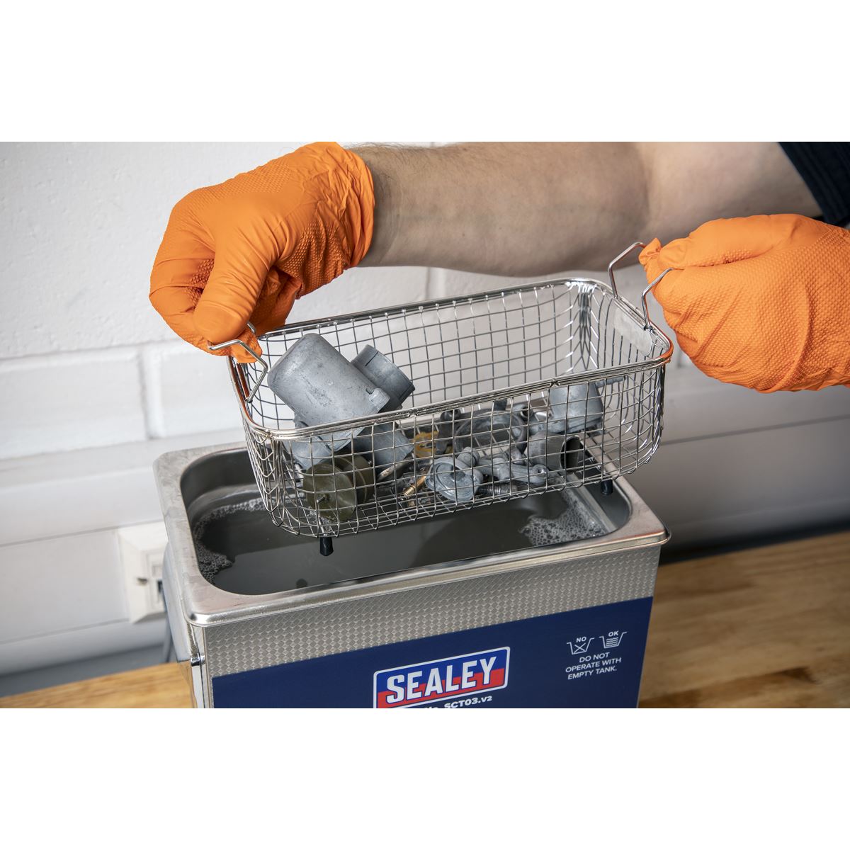 Sealey SCT25D Ultrasonic Cleaning Fluid 25L