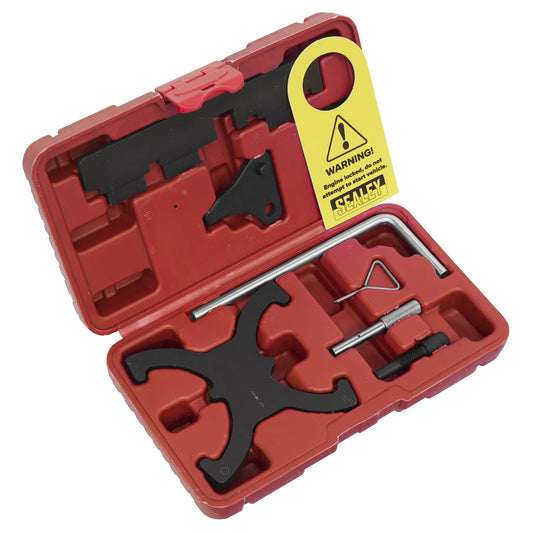 Sealey VSE6560A Petrol Engine Timing Tool Kit - for Ford Volvo 1.6 EcoBoost & 2.0D/2.2D Belt Drive