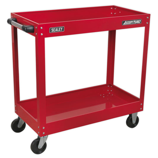 Sealey CX105 Workshop Trolley 2-Level Heavy-Duty