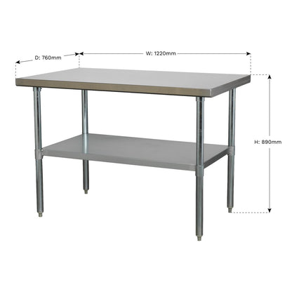 Sealey AP1248SS Stainless Steel Workbench 1.2m