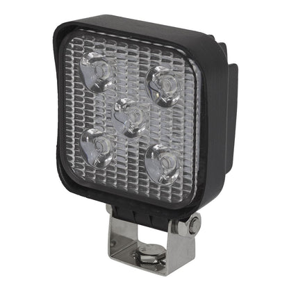 Sealey LED2S Mini Square Worklight with Mounting Bracket 15W SMD LED