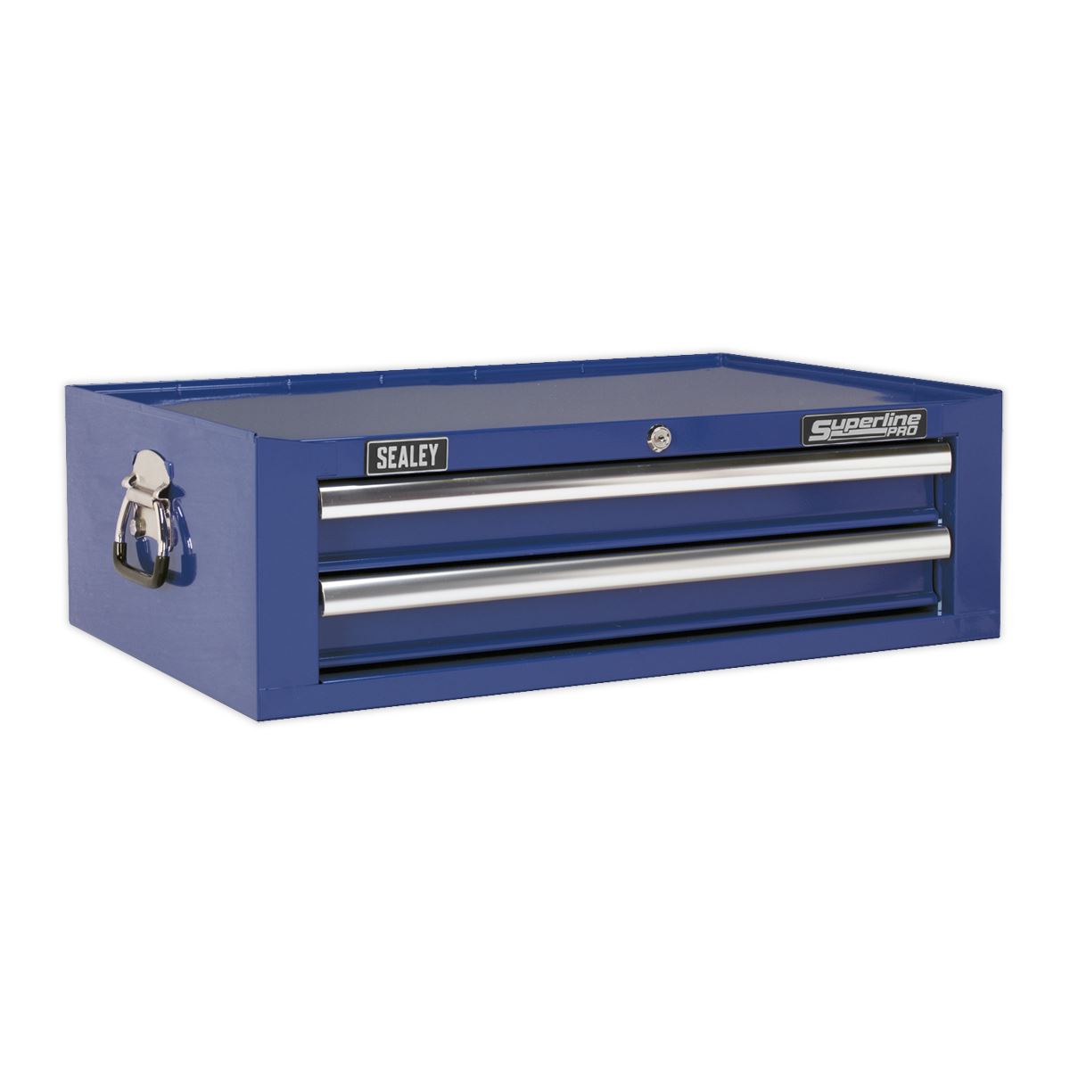 Sealey SPTCCOMBO1 Tool Chest Combination 14 Drawer with Ball-Bearing Slides - Blue & 1179pc Tool Kit-McCormickTools