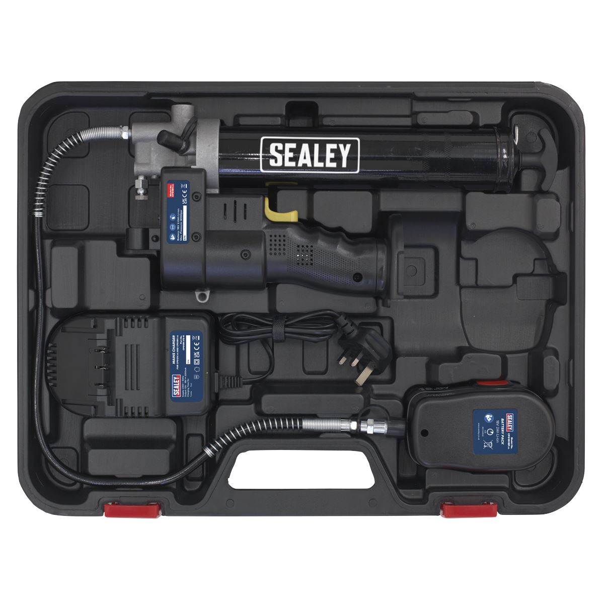 Sealey CPG18V Cordless Grease Gun 18V