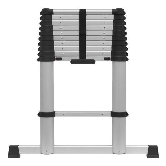 Sealey ATL11 Aluminium Telescopic Ladder 11-Tread EN 131