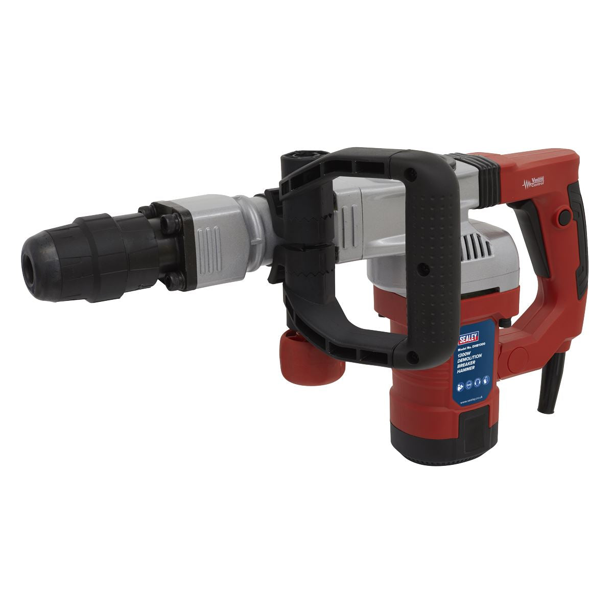 Sealey DHB1300 Demolition Breaker Hammer SDS MAX 1300W/230V