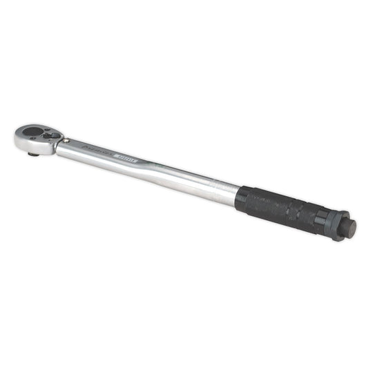 Sealey STW1011 Torque Wrench Micrometer Style 3/8"Sq Drive 7 - 112Nm(5 - 83lb.ft) - Calibrated