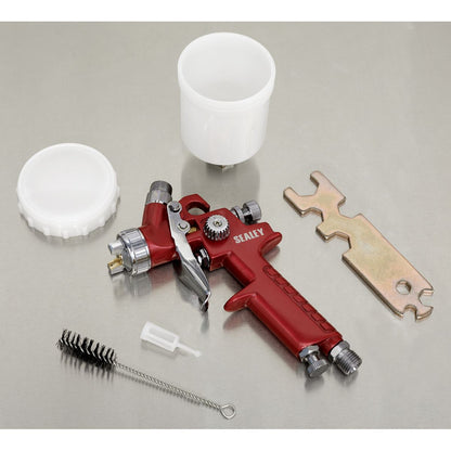 Sealey HVLP731 HVLP Gravity Feed Touch-Up Spray Gun - 0.8mm Set-Up