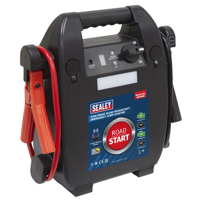 Sealey RS105B RoadStart® Emergency Jump Starter 12/24V 6L 8-Cylinder