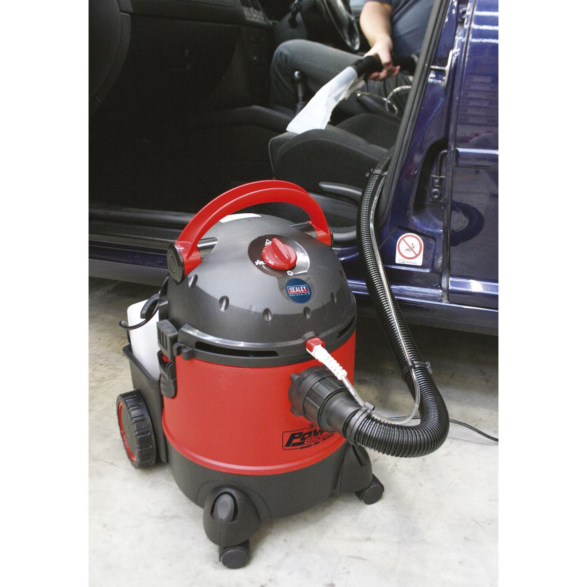 Sealey PC310 Valeting Machine Wet & Dry with Accessories 20L 1250W/230V