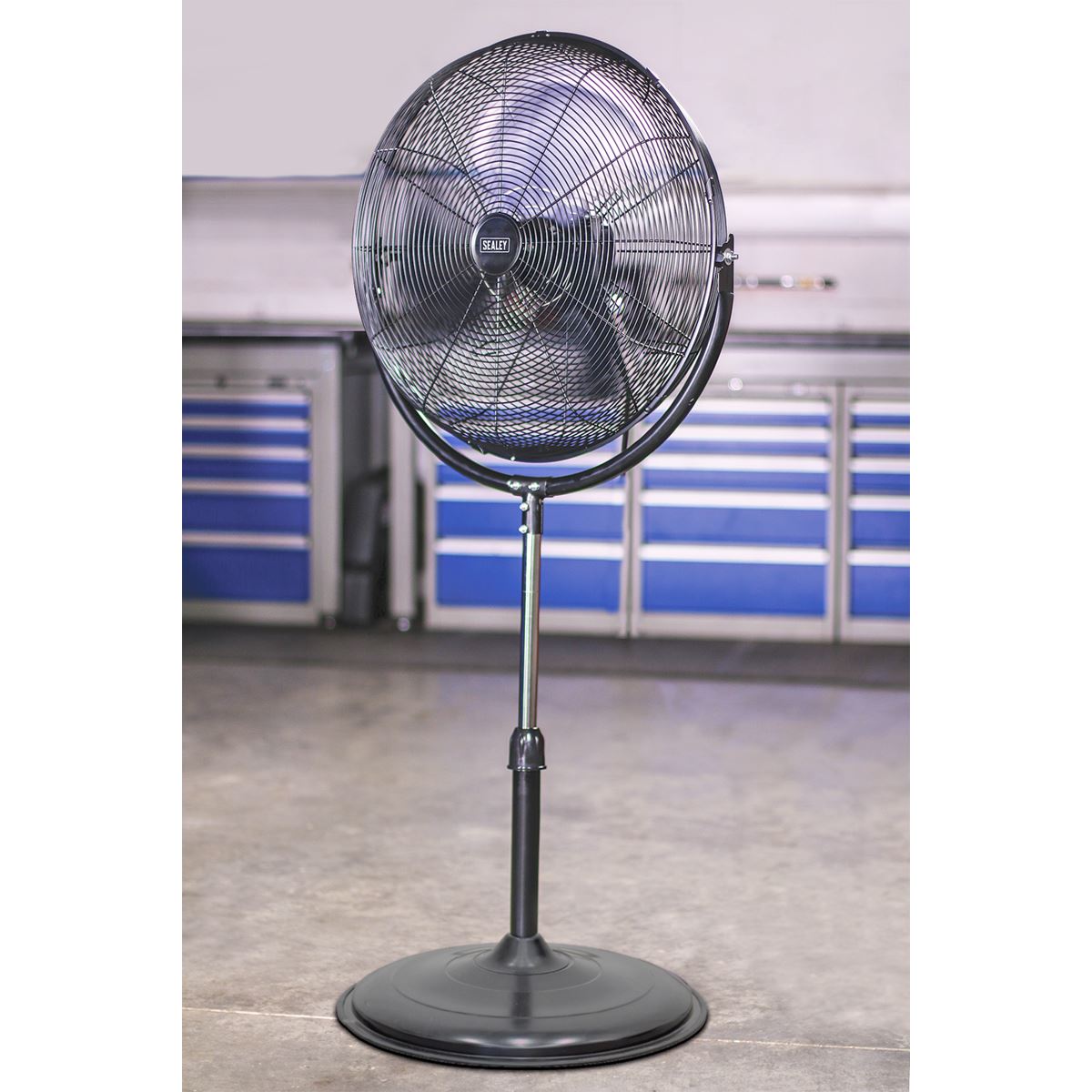 Sealey HVF20P Industrial High Velocity Pedestal Fan 20" 230V