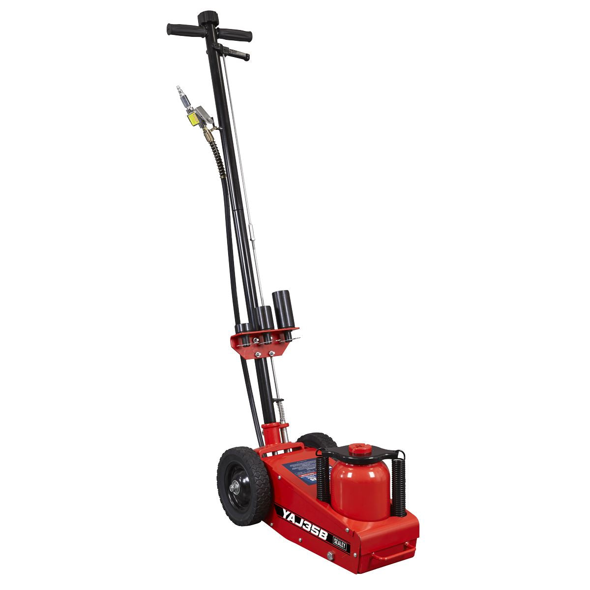 Sealey YAJ35B Air Operated Single Stage Trolley Jack 35 Tonne