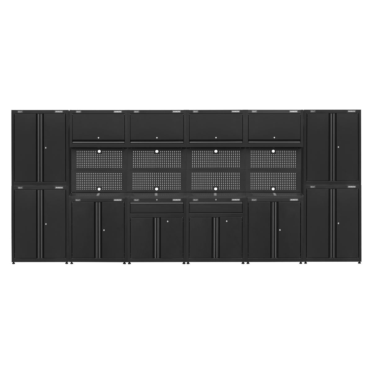 Sealey APMS16HFP Rapid-Fit 4.6m Modular Garage Storage System