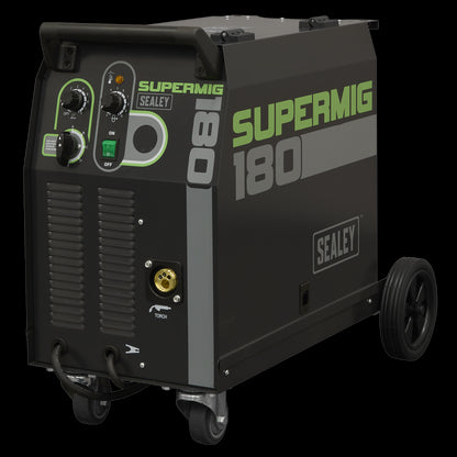 Sealey SUPERMIG180 Professional MIG Welder 180A 230V with Binzel® Euro Torch