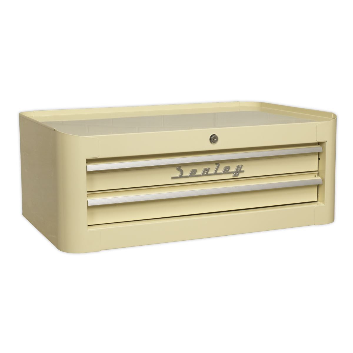 Sealey AP28COMBO2 Retro Style Topchest Mid-Box Tool Chest & Rollcab Combination 10 Drawer Cream