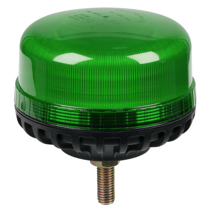 Sealey WB951LEDG Warning Beacon SMD LED 12/24V 12mm Bolt Fixing - Green