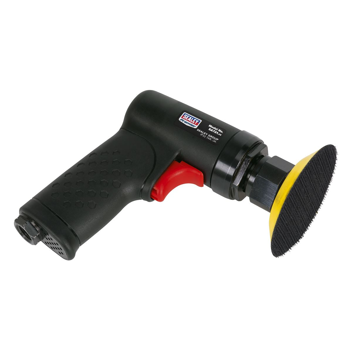 Sealey SA721 Air Sander Ø75mm Orbital Composite Premier