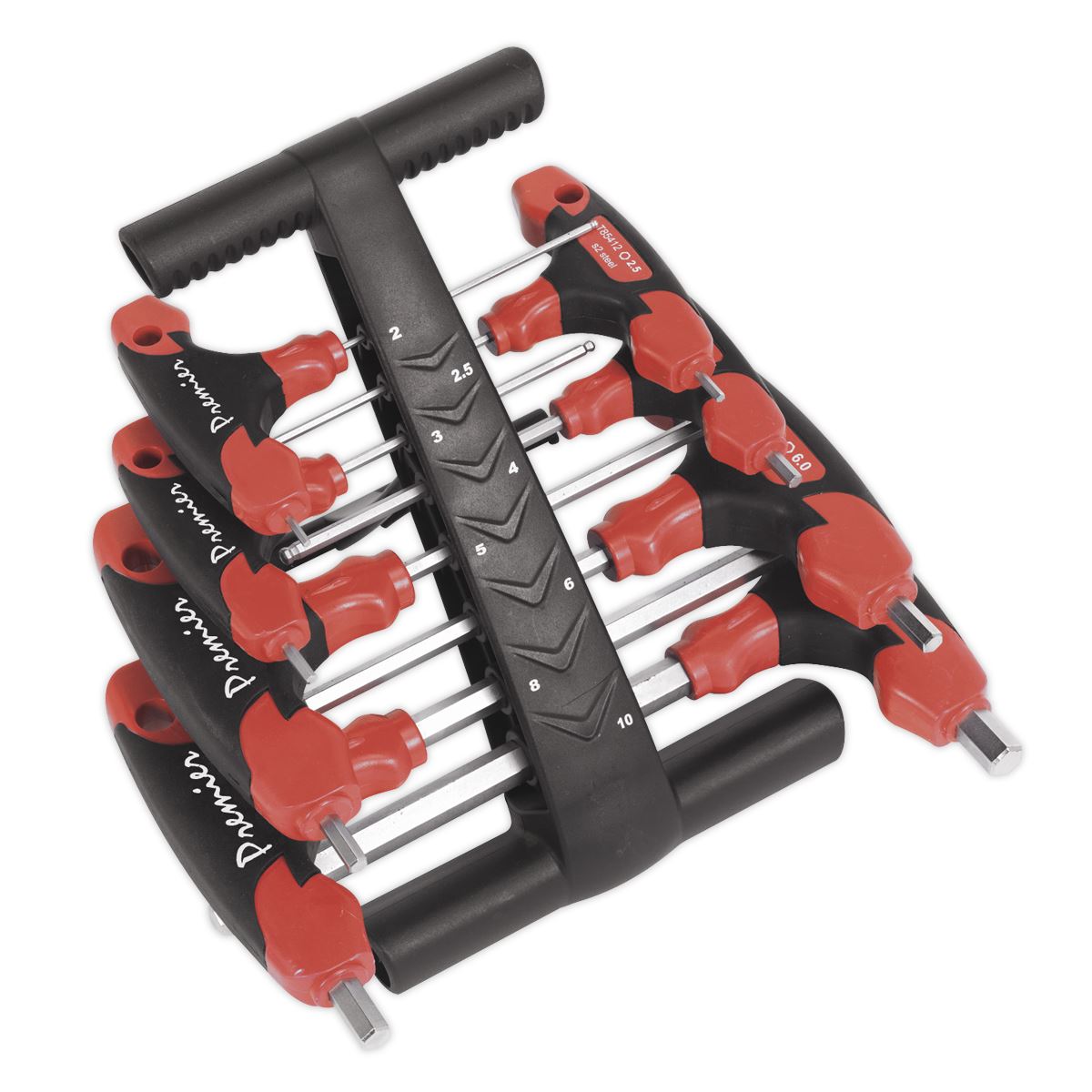 Sealey AK7144 Ball-End Hex Key Set 8pc T-Handle Metric