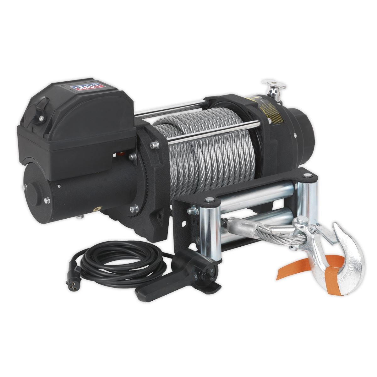 Sealey RW8180 Recovery Winch 8180kg(18000lb)Line Pull 12V Industrial