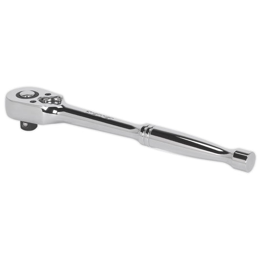 Sealey AK661 Ratchet Wrench 3/8"Sq Drive Pear-Head Flip Reverse