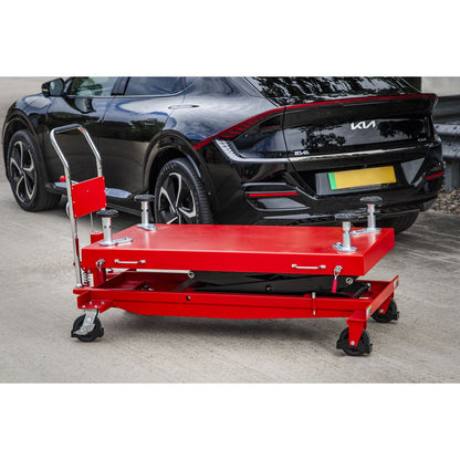 Sealey EVBT1000 1000kg Capacity EV Battery Lift/Hydraulic Platform Truck High Lift